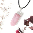 Natural Rose Quartz Pendants