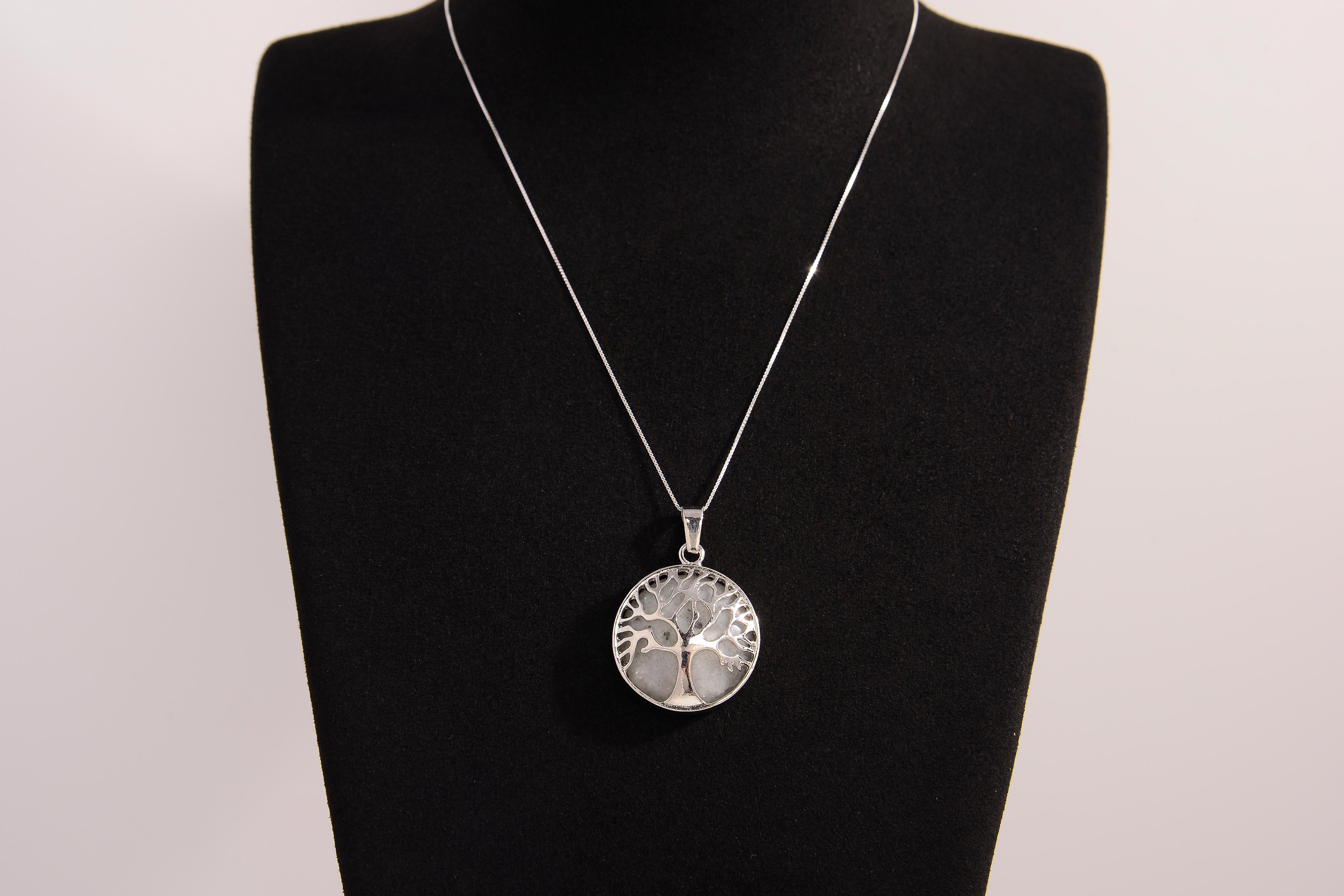Tree of Life Crystal Pendants