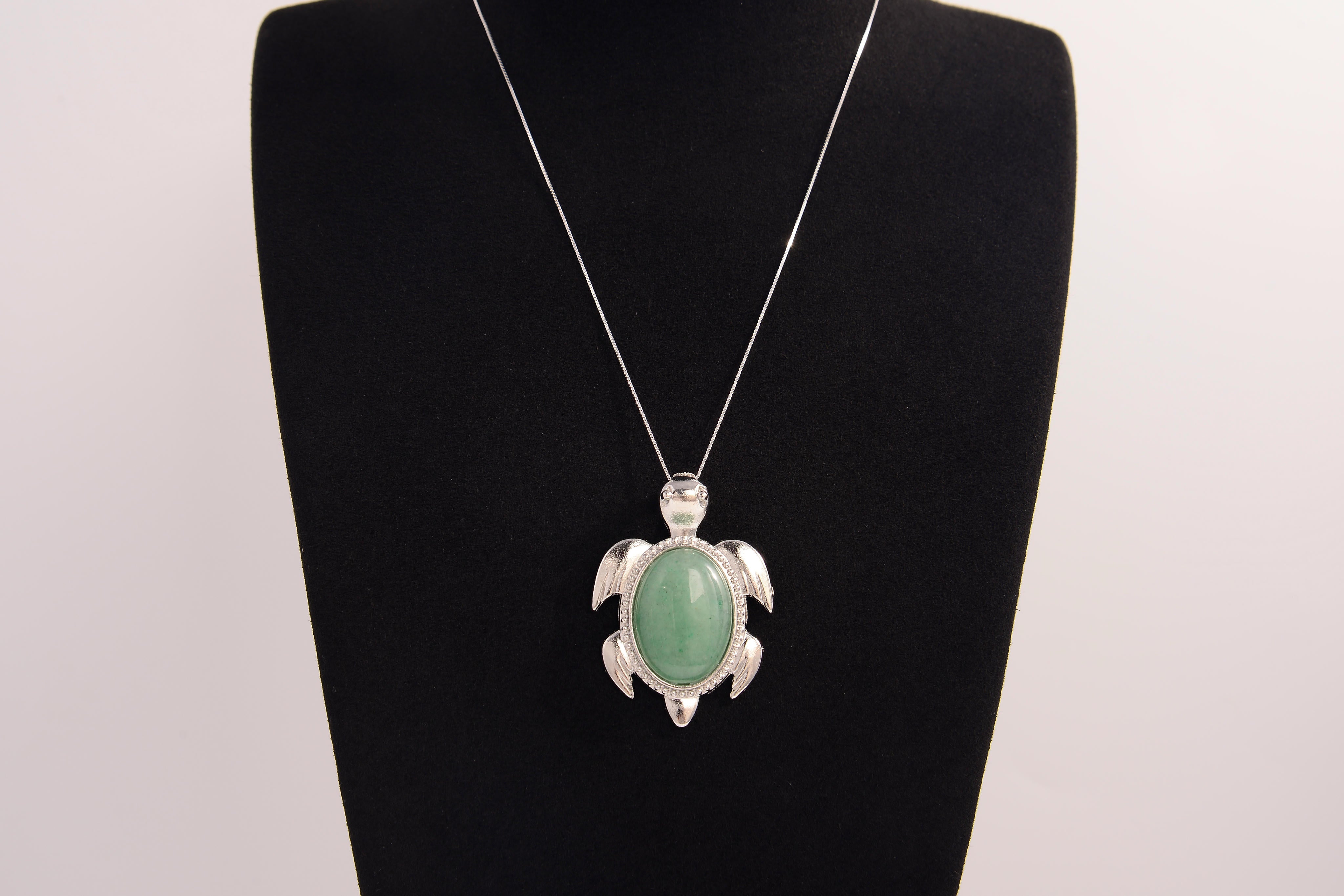 Turtle Crystal Pendants