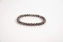 Labradorite beaded bracelet from Raw Earth Crystals, featuring natural gemstones with iridescent flash for intuition, transformation, and spiritual protection.