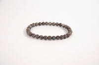 Labradorite beaded bracelet from Raw Earth Crystals, featuring natural gemstones with iridescent flash for intuition, transformation, and spiritual protection.