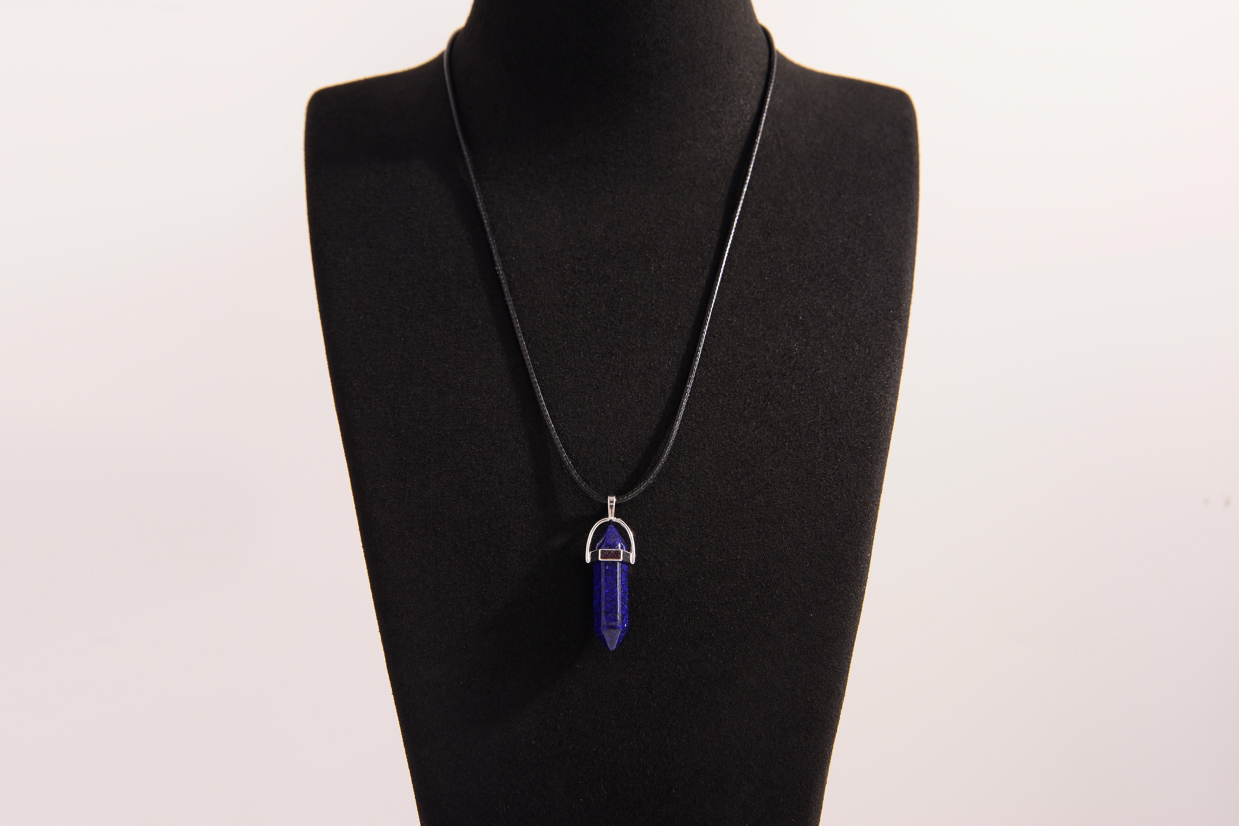 Hexagonal Bullet Crystal Pendants