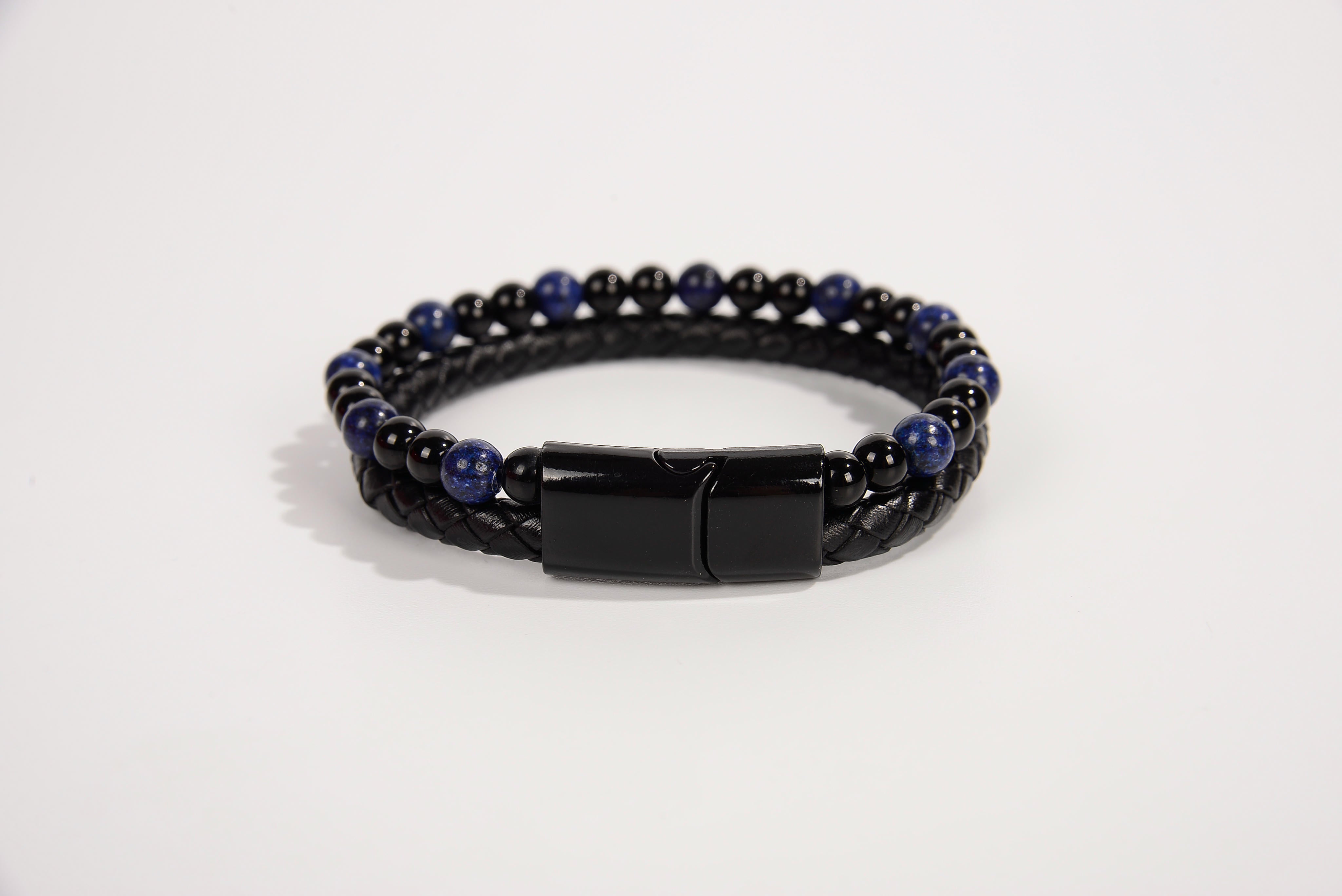 Magnetic Clasp Bead Crystal Bracelets