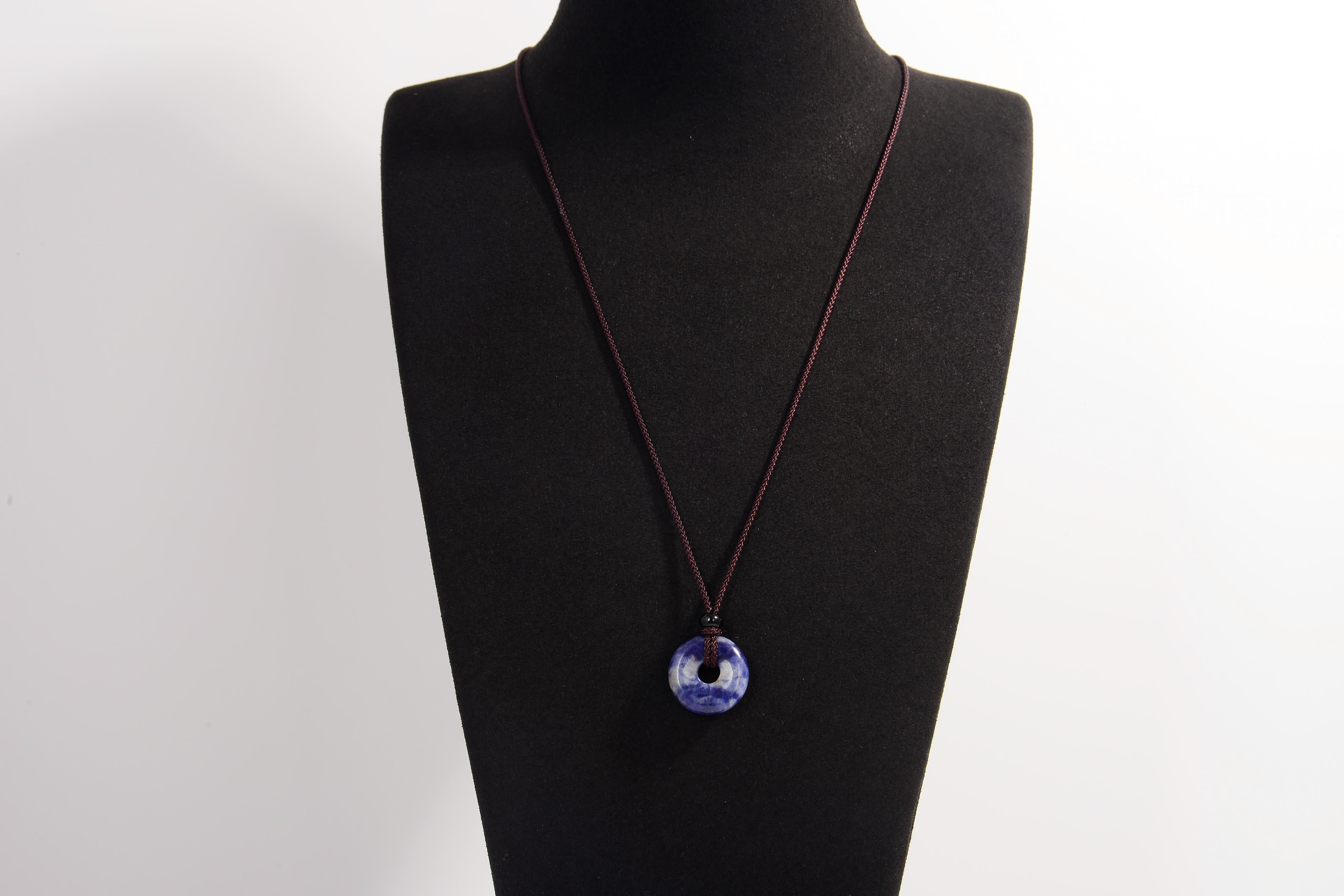 Donut Ring Crystal Pendants