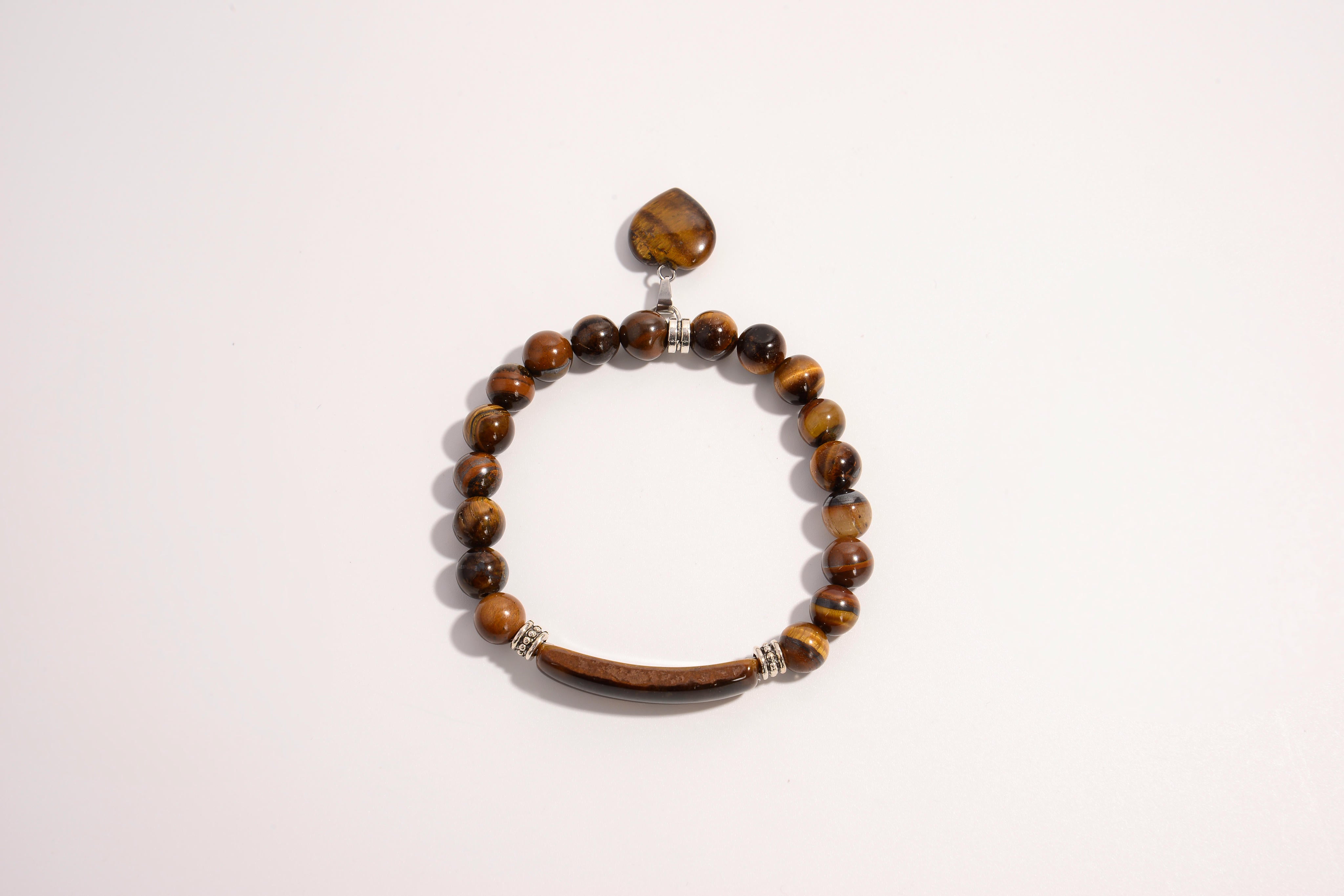 Heart Bead Crystal Bracelets