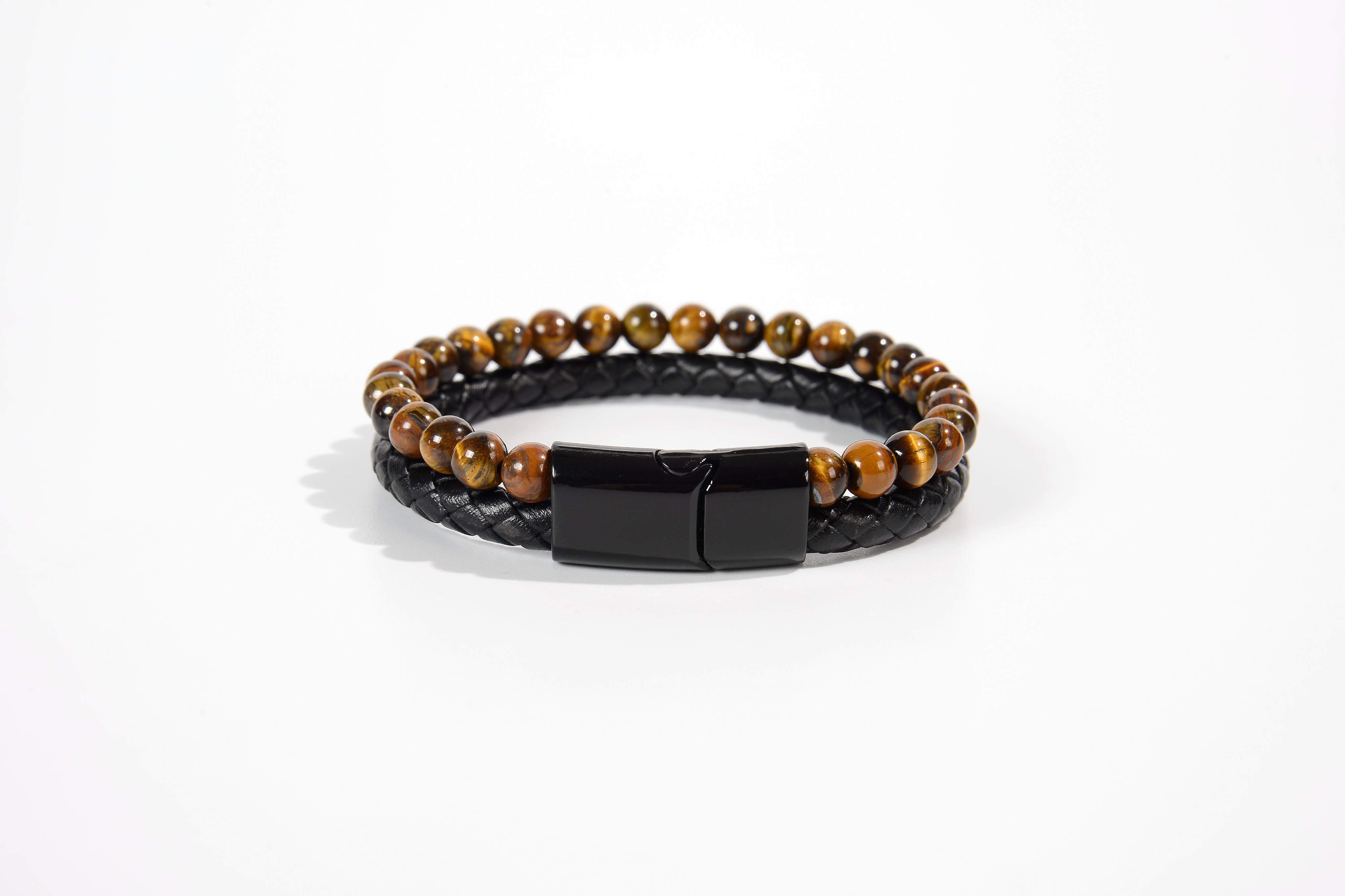 Magnetic Clasp Bead Crystal Bracelets