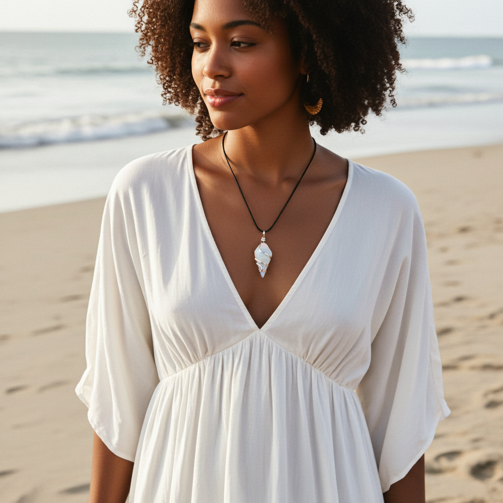 woman-on-beach-with-opalite-spiral-crystal-pendant.png